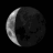Waxing Crescent, Moon at 4 days in cycle